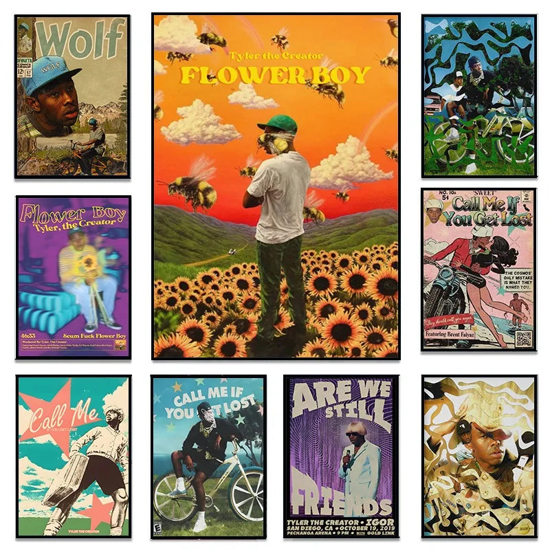 Tyler the Creator Album Posters and Canvas Wall Art