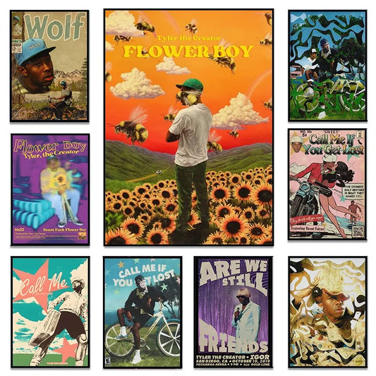 Tyler the Creator Album Posters and Canvas Wall Art